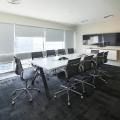 Collinson Office by DIS | Products Seen: [Apex Conference Table & Eam Mesh Midback Office Chair]